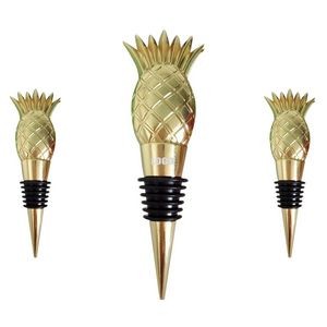 Stylish Golden Pineapple Wine Cork Bottle Stopper 11