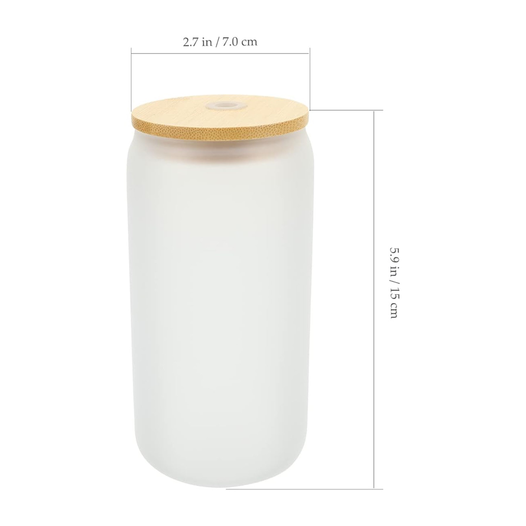 Double Glass Bamboo Lid Mug 3