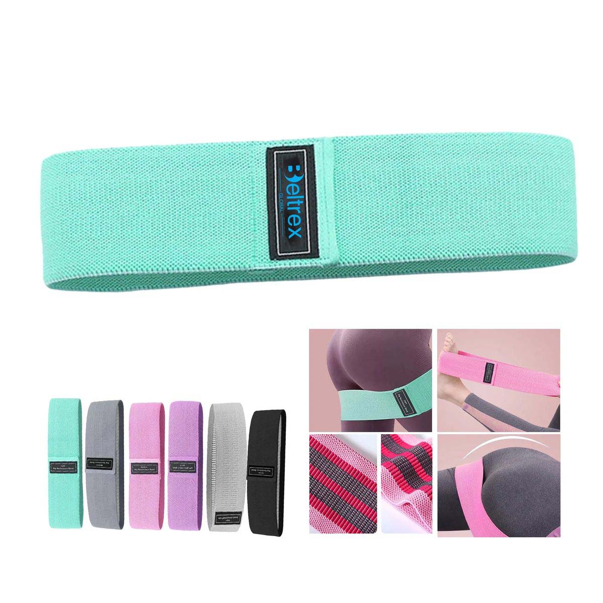 Polyester Exercise Band Set for Strength and Flexibility 4
