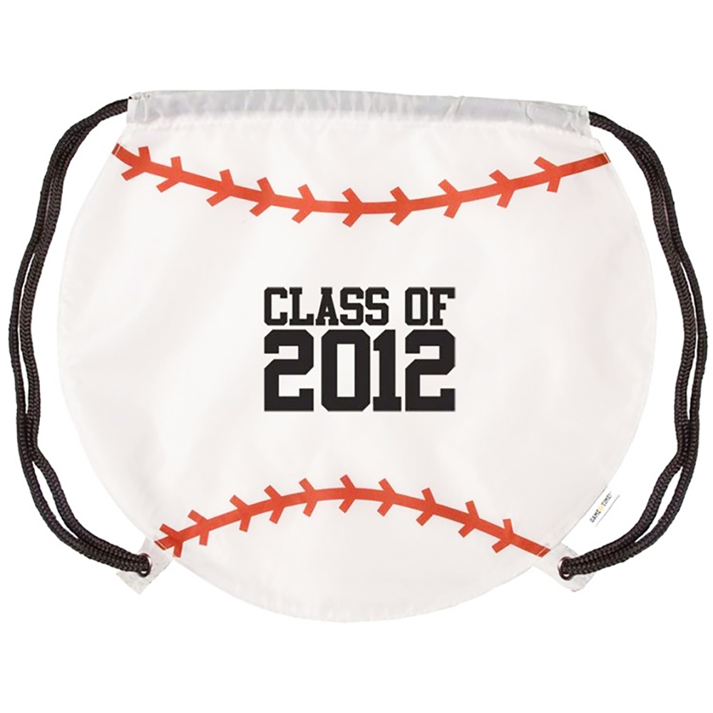 Football Design 210D Polyester Drawstring Bag 5