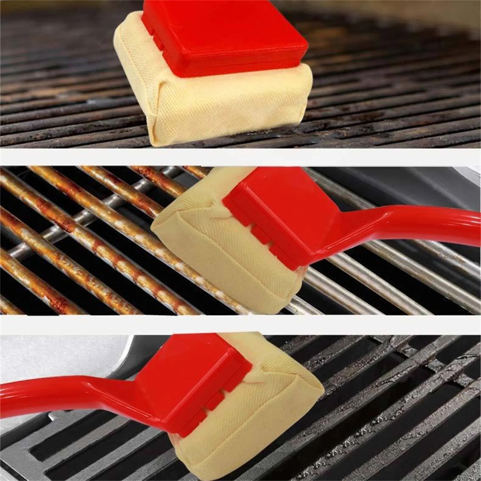 BBQ Replaceable Scraper Cleaning Head 6