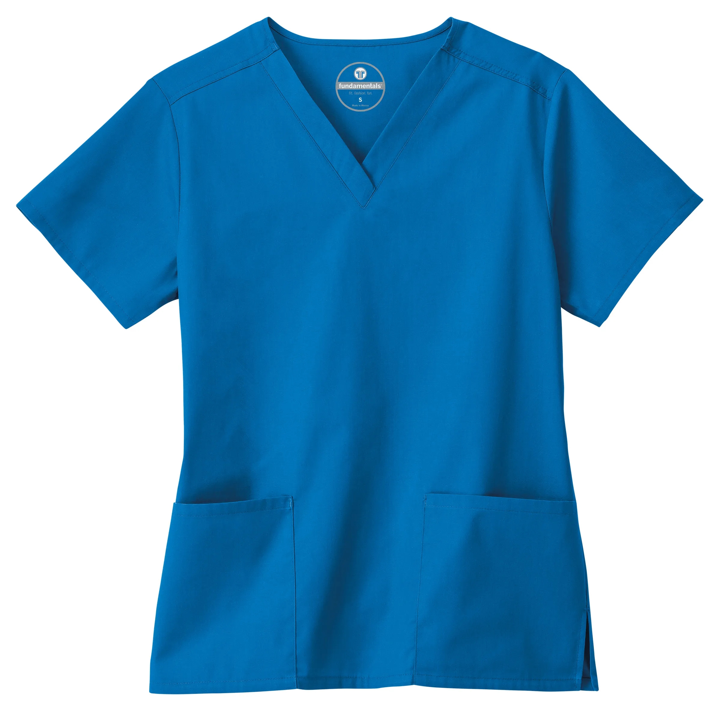 FUNDAMENTALS LADIES TWO POCKET V-NECK TOP 18