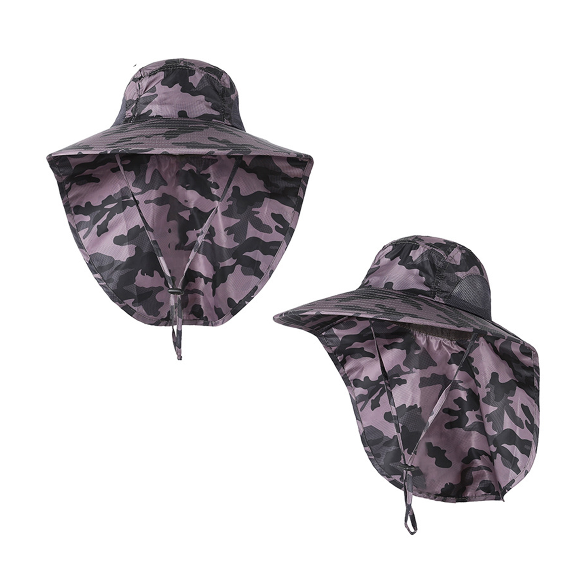 Wide Brim Fishing Hat With UV Protection And Adjustable Chin Strap 20
