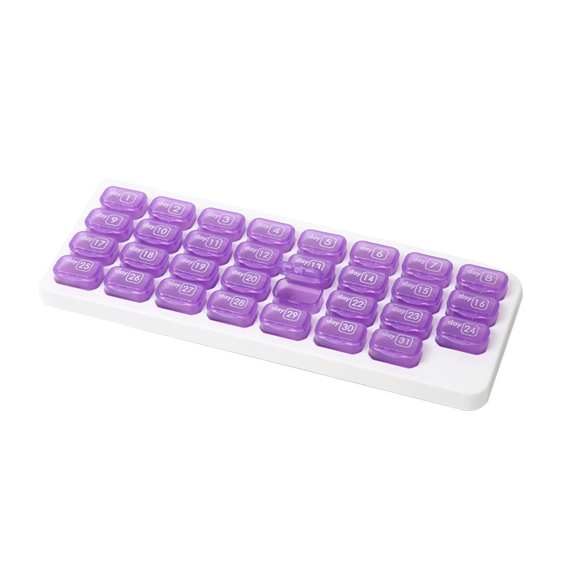 31 Compartments Monthly Pill Organizer 4