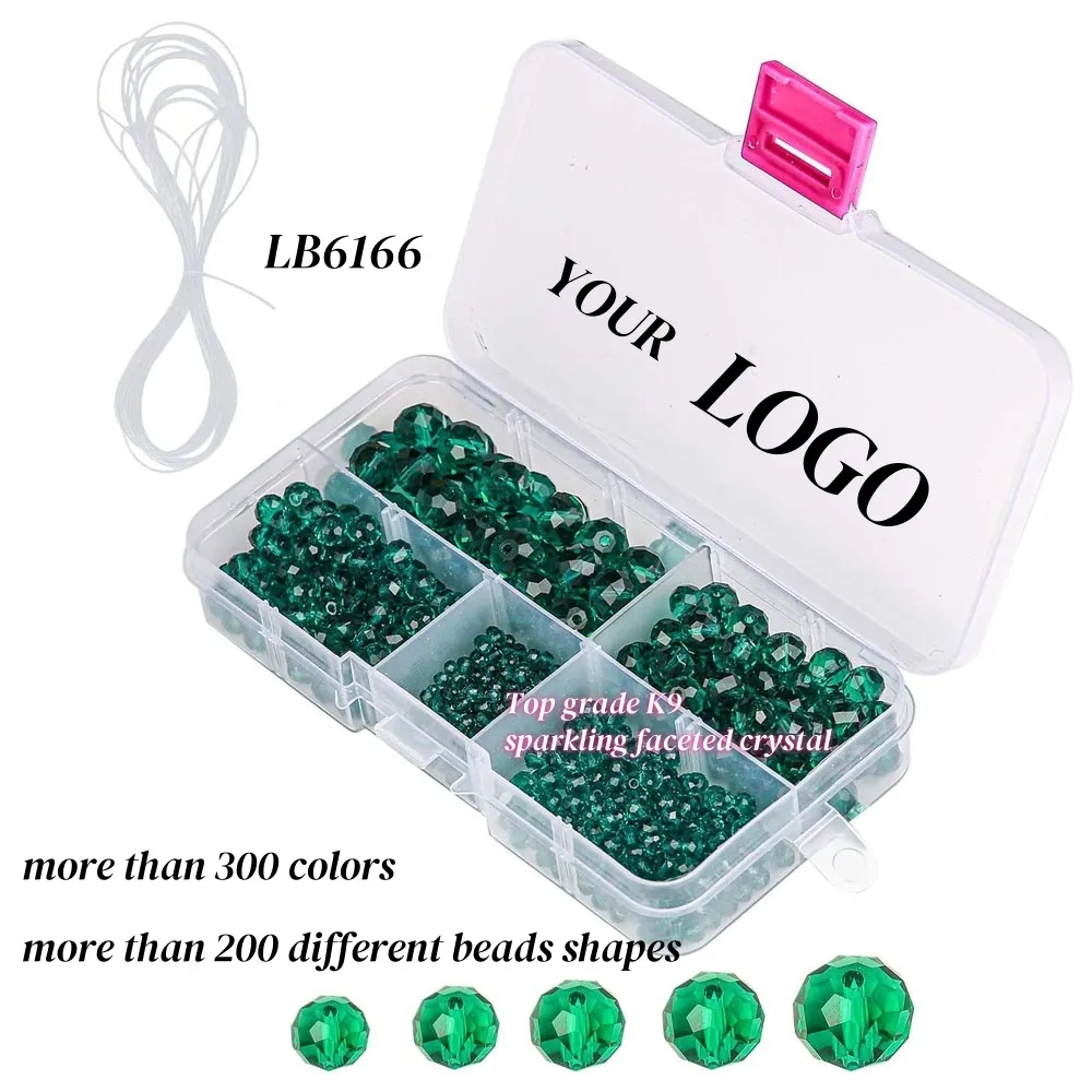 Wholesale Crystal Beads Kit DIY Jewelry Set for Kids Gift 7