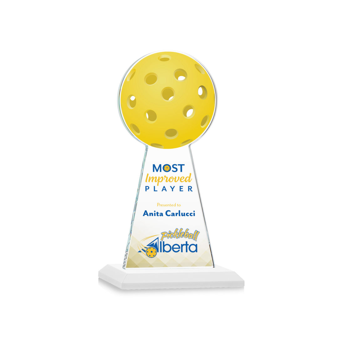 Edenwood Pickleball VividPrint™ Award - White 6