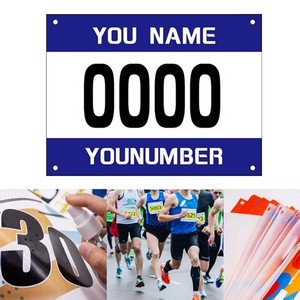 Waterproof Tyvek Marathon Race Bib Numbers 14