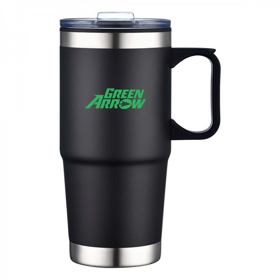 EcoSip 24oz Stainless Steel Travel Mug with Steel Bottom 2
