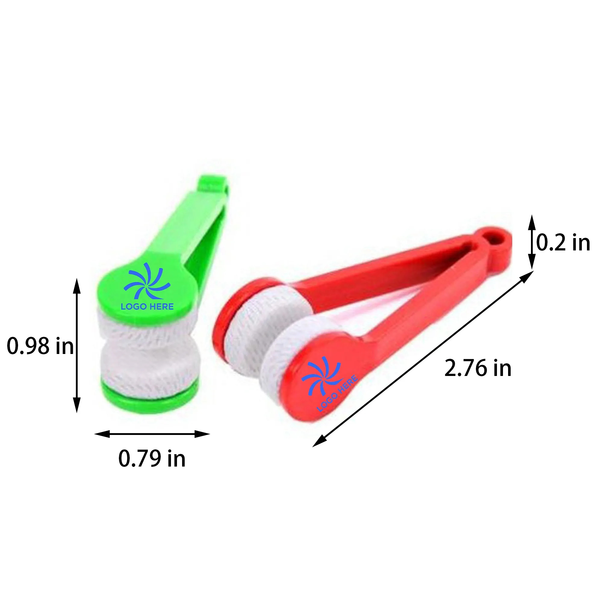 MOQ 20 Eye Glasses Lens Cleaner Soft Brush Cleaning Tool 1