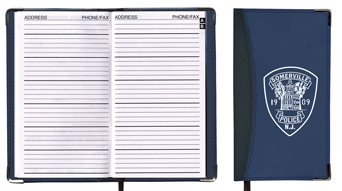 Address Book Ascot 2 Tone Vinyl Soft Cover Planner 4