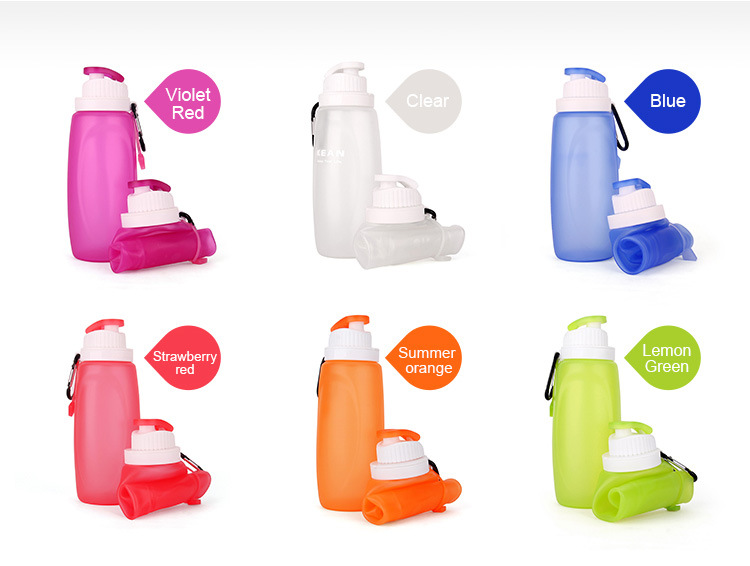 11oz Collapsible Water Bottle 2