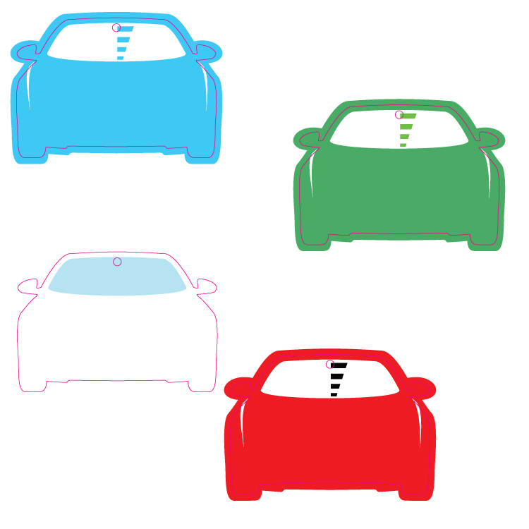 Car Shape Custom Air Fresheners - Top 10 Scents 2