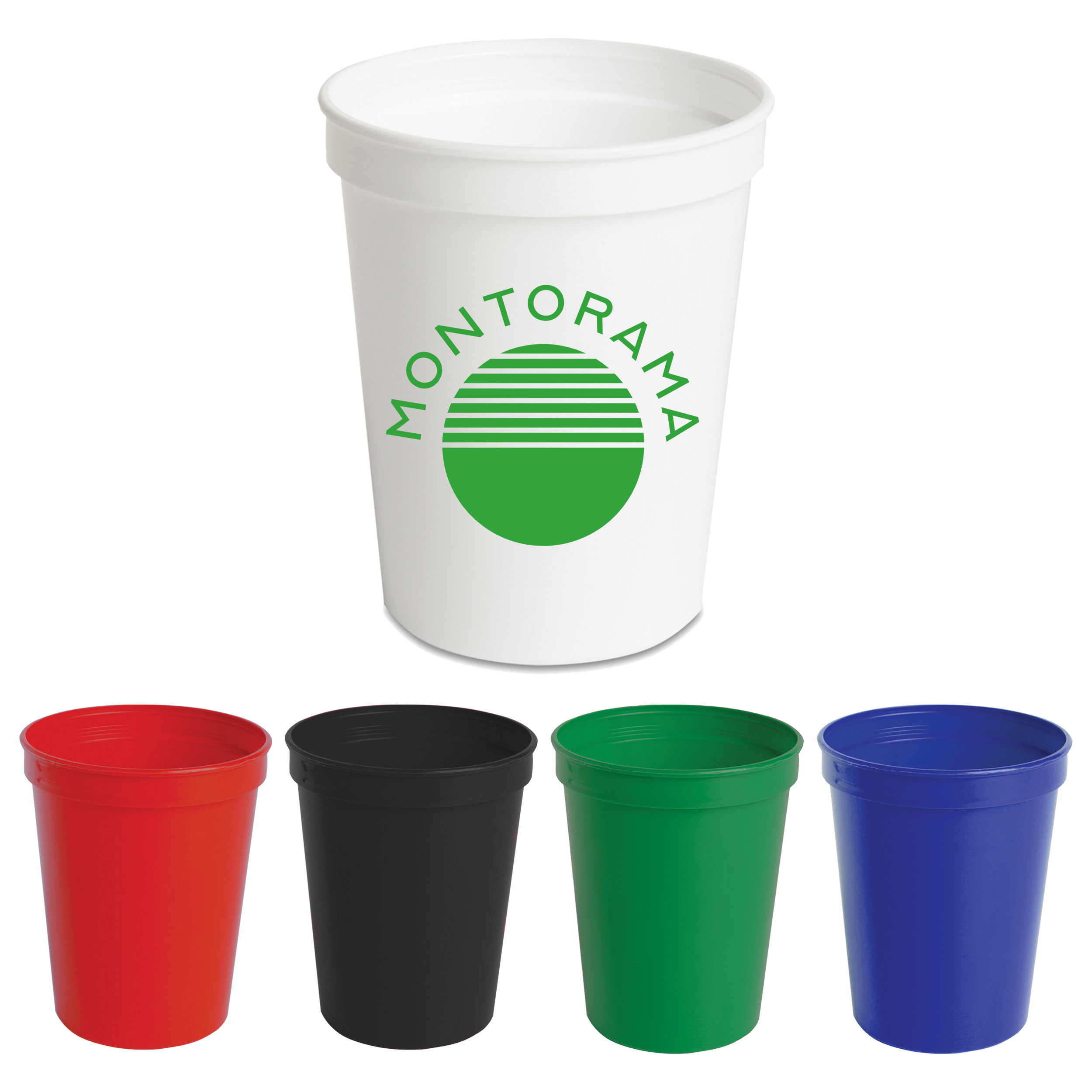16 oz. Plastic Stadium Cup 1