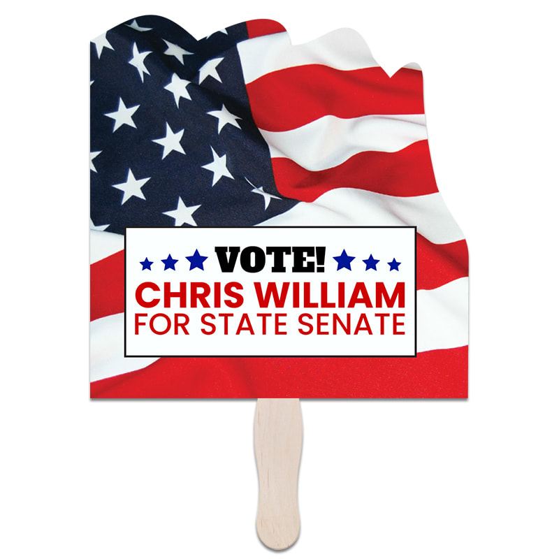 Flag Hand Fans 10