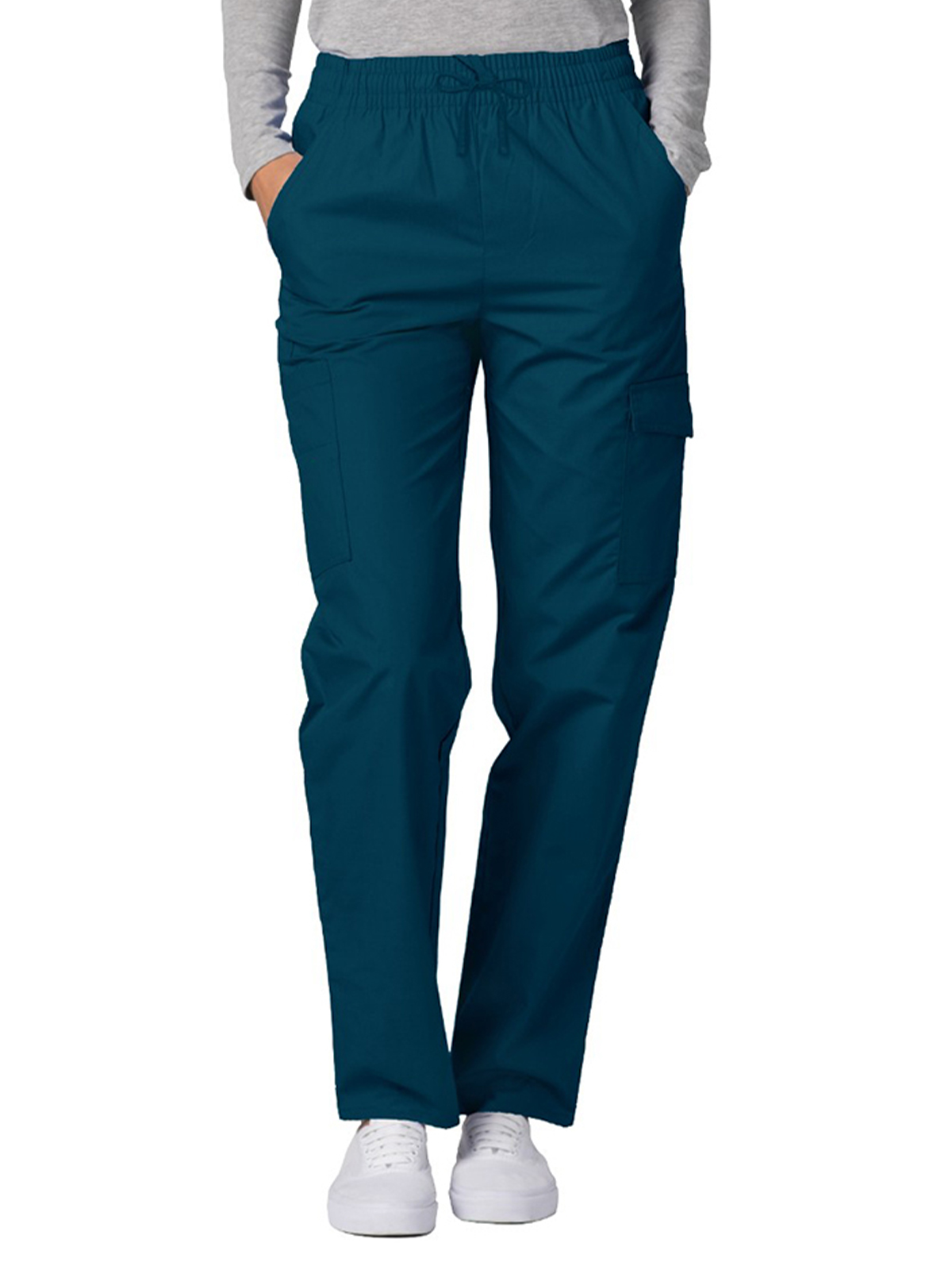 Adar - Universal - Women's Natural-Rise Multipocket Cargo Tapered Leg Pant 9