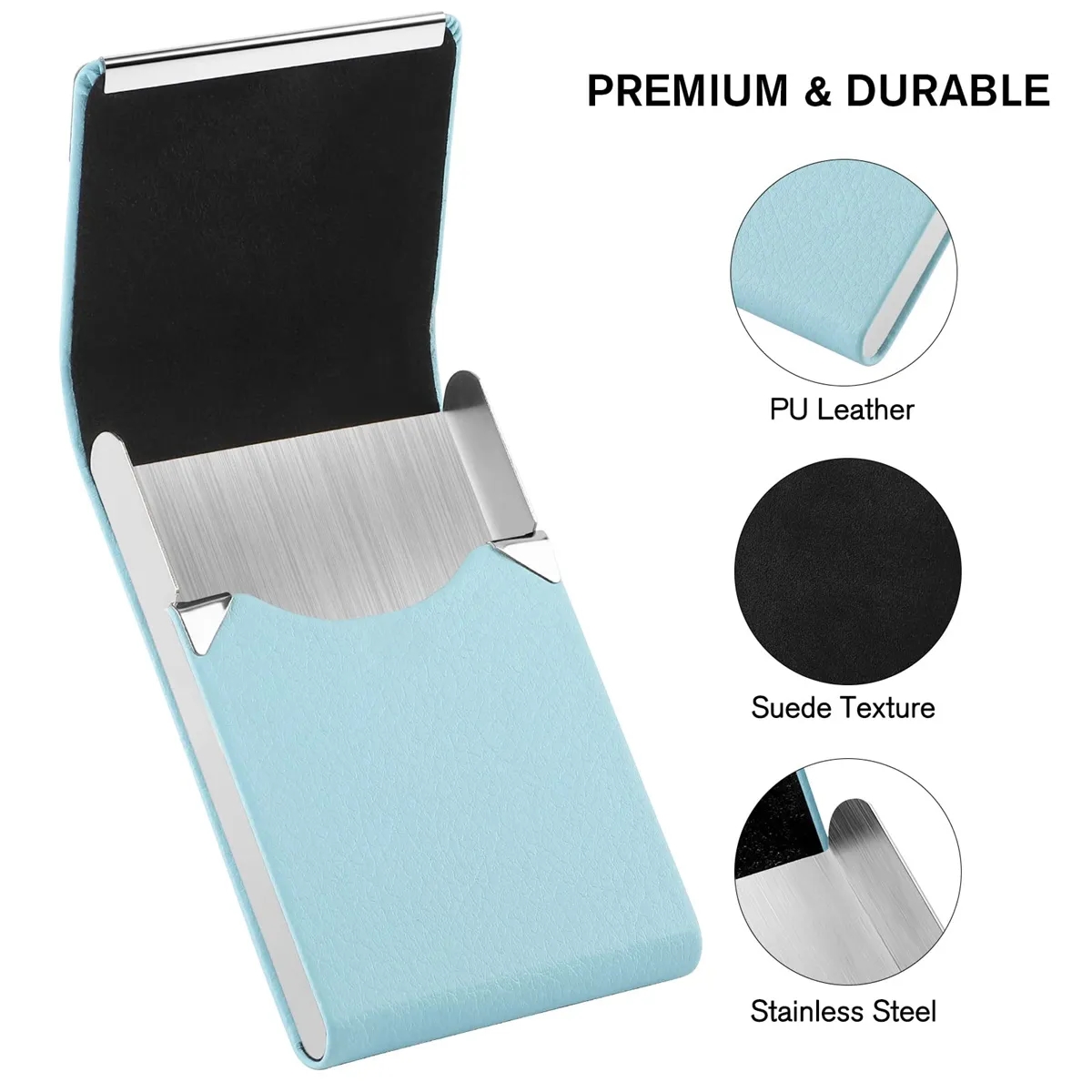 PU Leather Business Card Holders 5