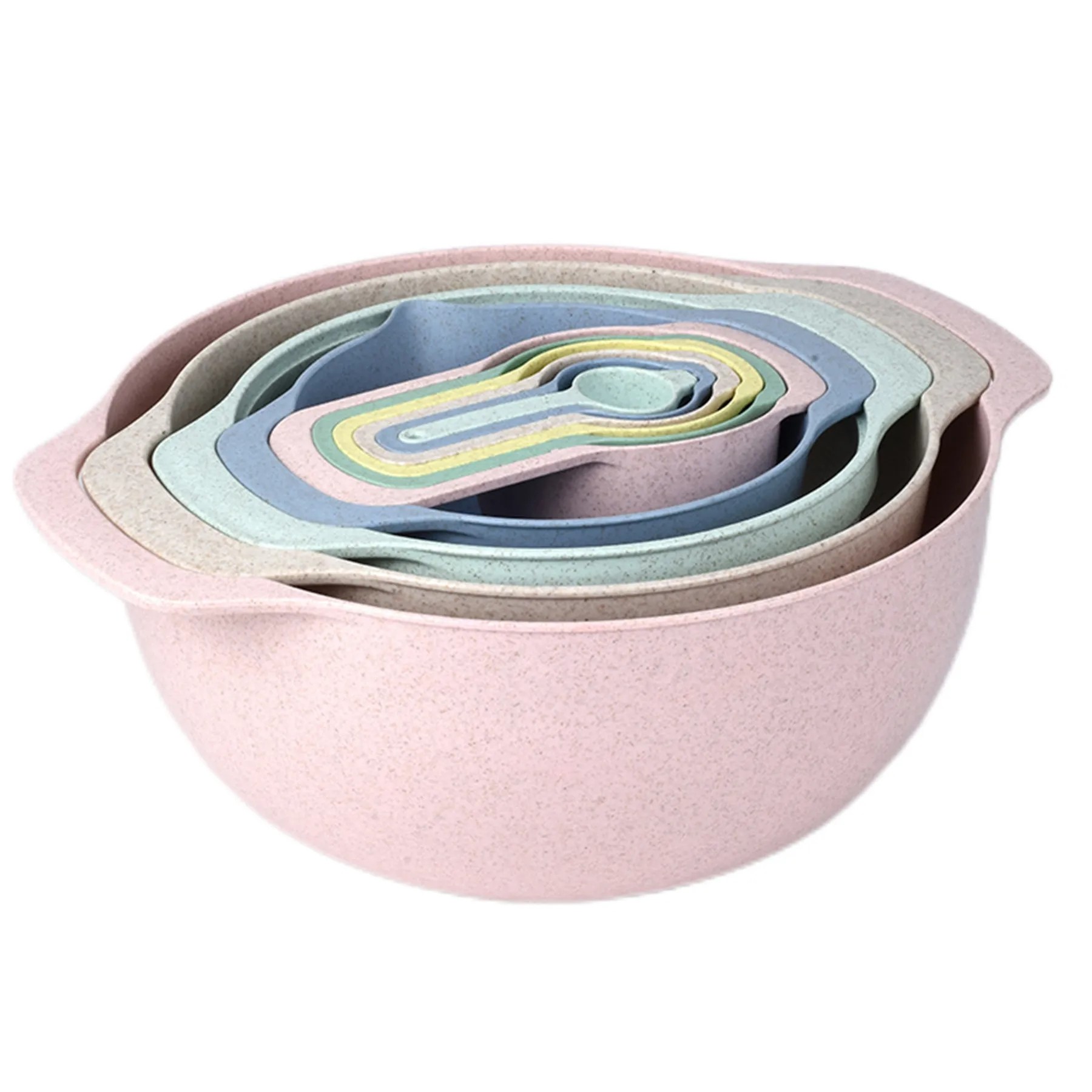 Ten-Piece Measuring Bowl Baskets 2