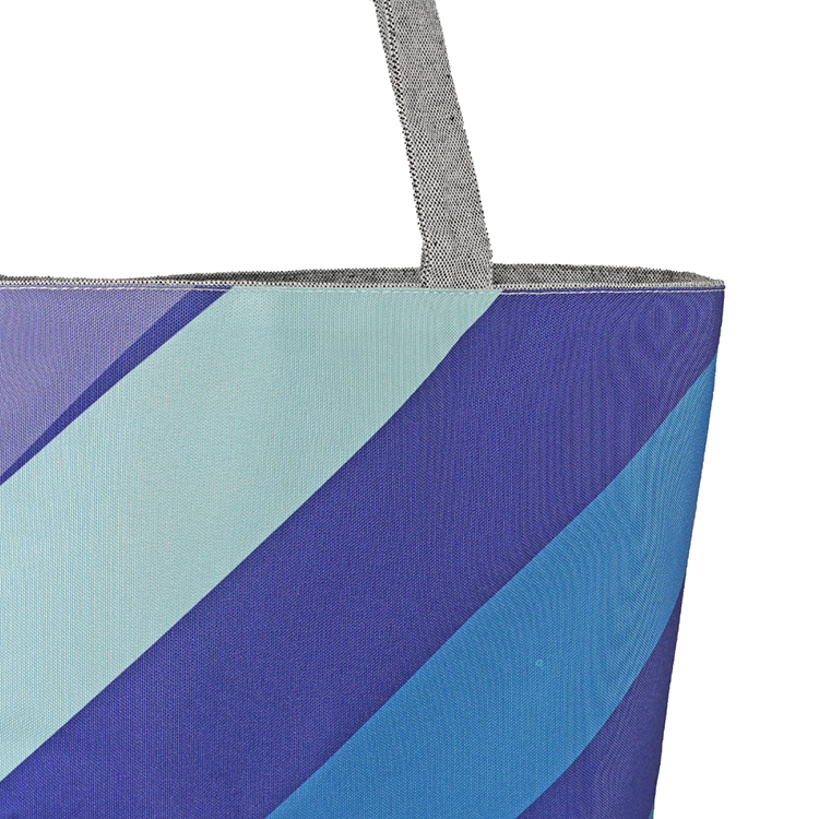 Super Sale- Reversible Colored Tweed Cotton Tote, custom tote bag with logo imprint 13