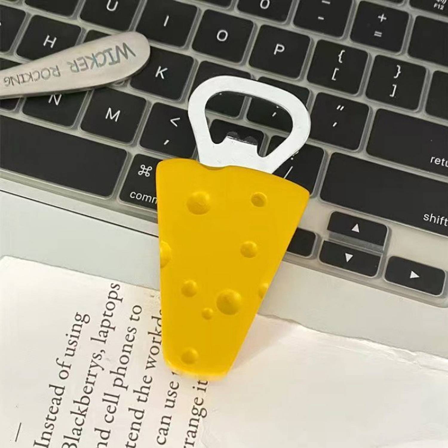 Magnetic Beer Opener Kawaii Candied Haws Cheese Fridge Decor 5
