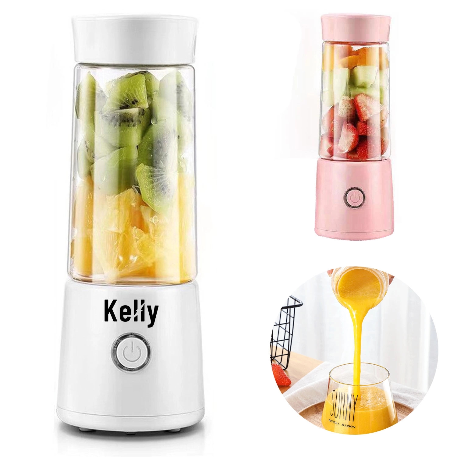 Portable Electric Juice Blender 2