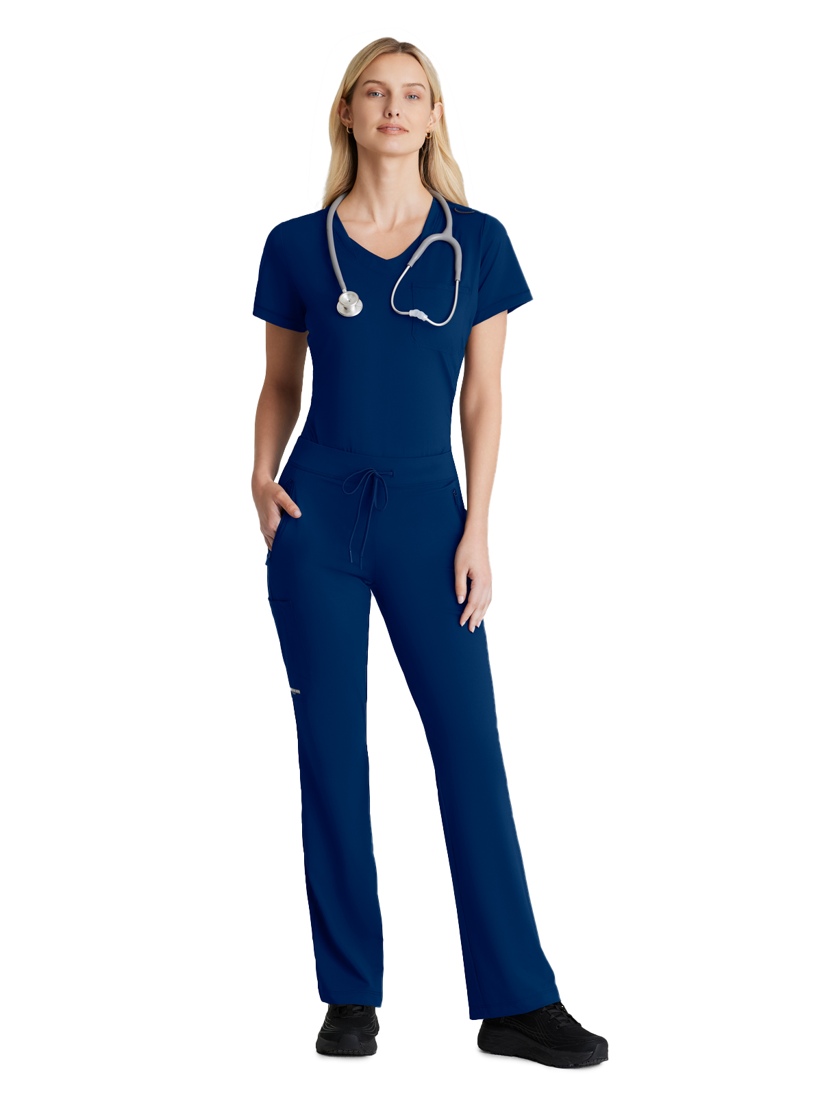 Skechers Slip-Ins - Women's Four-Pocket Fit & Flare Glide Scrub Pant 17