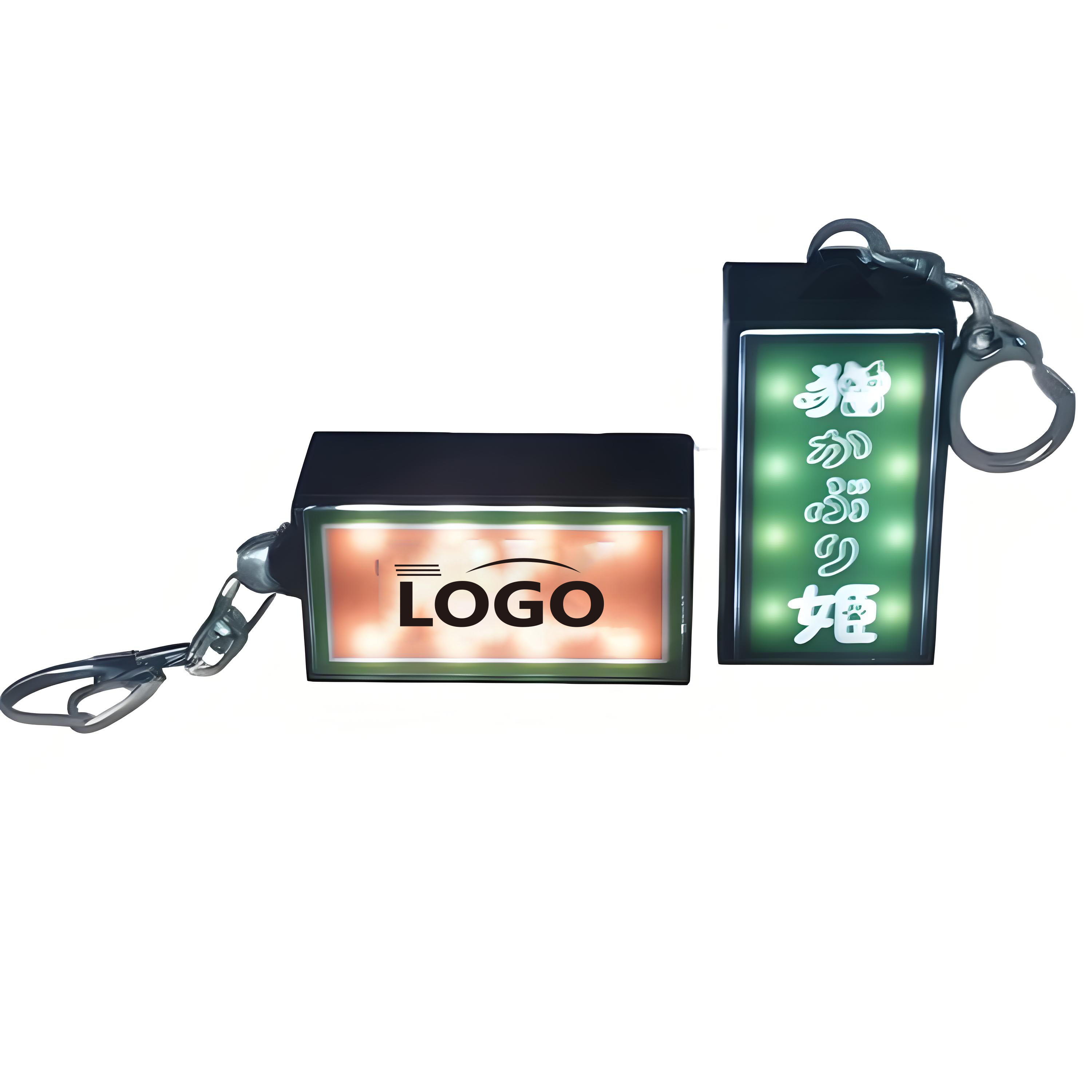 LED Mini Lightbox Keychain 2
