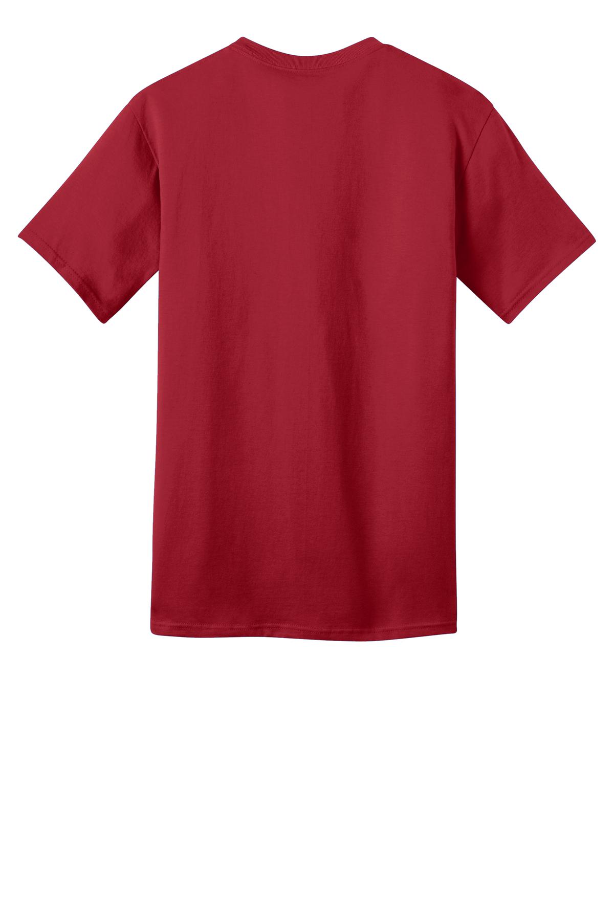 Port & Co Ring Spun Cotton Tee. PC150 131