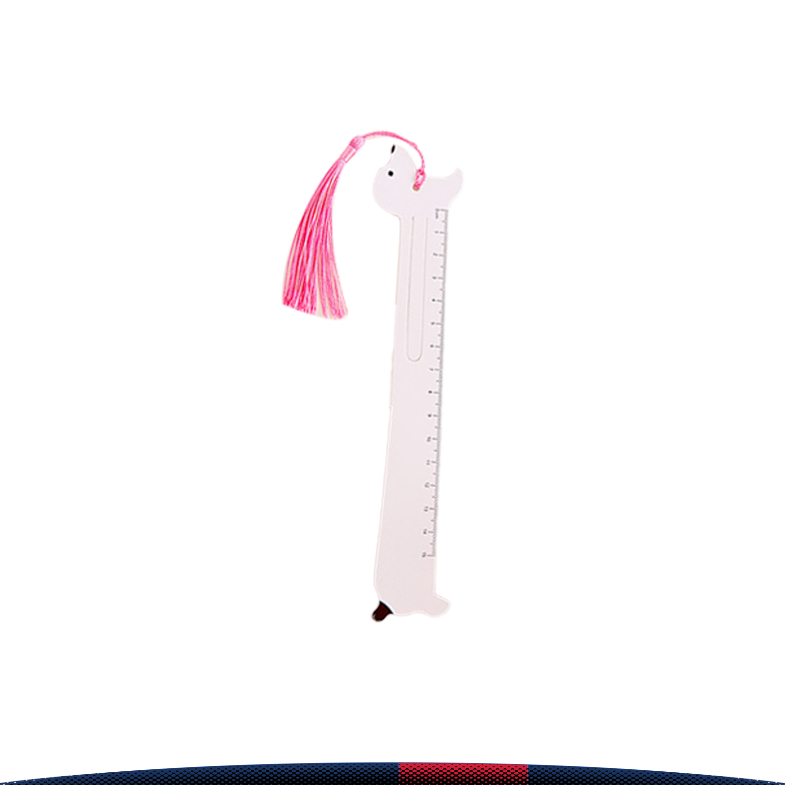 Cartoon Bookmark Ruler, custom ruler with logo imprint 3