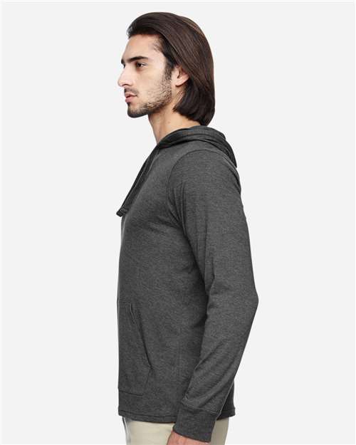 Unisex Eco Jersey Pullover Hooded Long Sleeve T-Shirt - EC1085 5