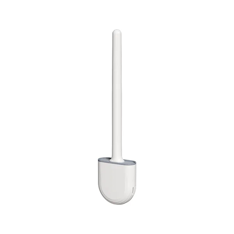 Silicone Toilet Brush Set for Bathroom 4
