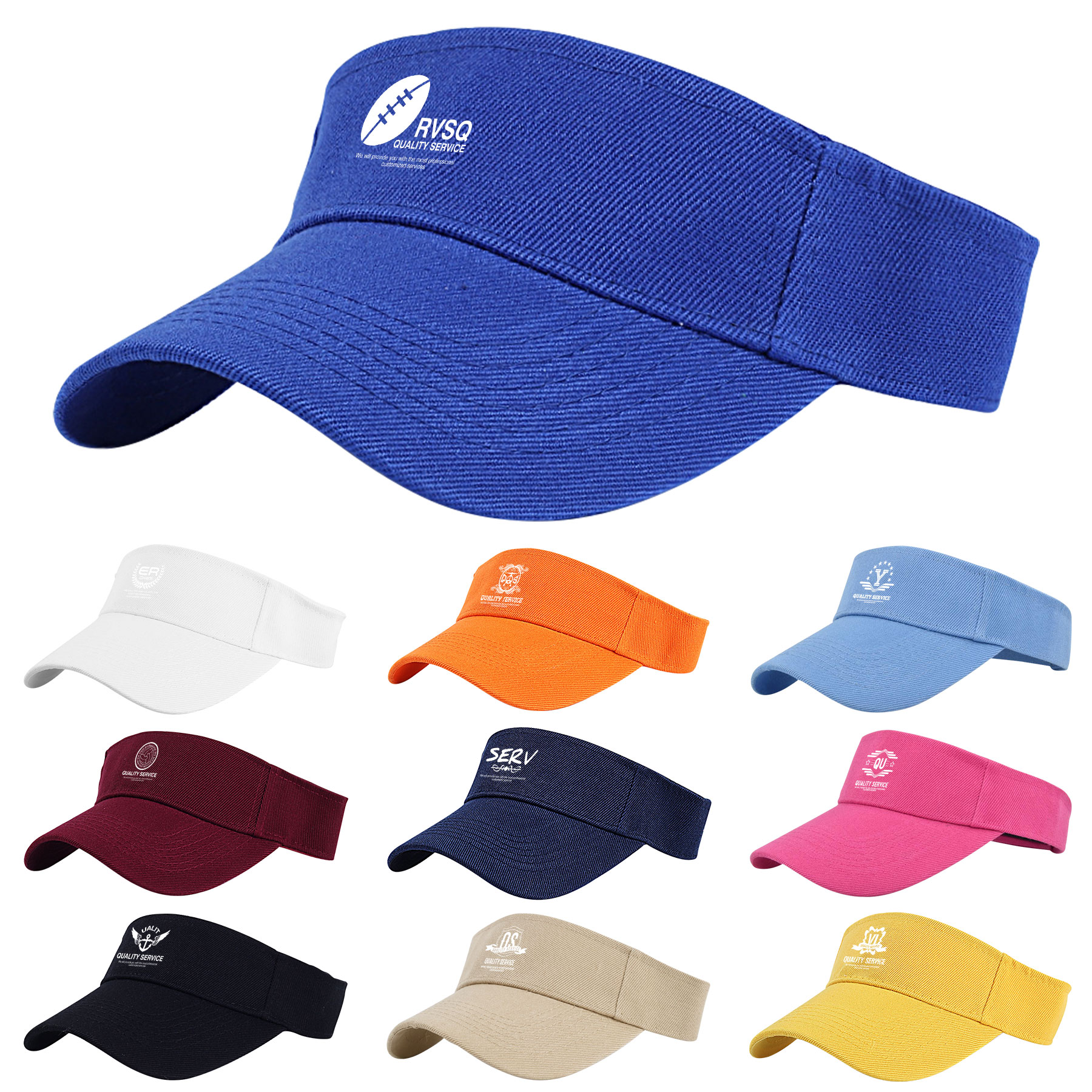 Adjustable Sun Visor Caps 12