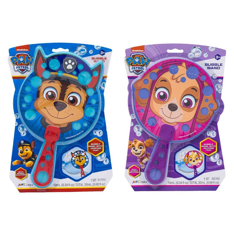 Paw Patrol Bubble Wand11.5" - Assorted 1