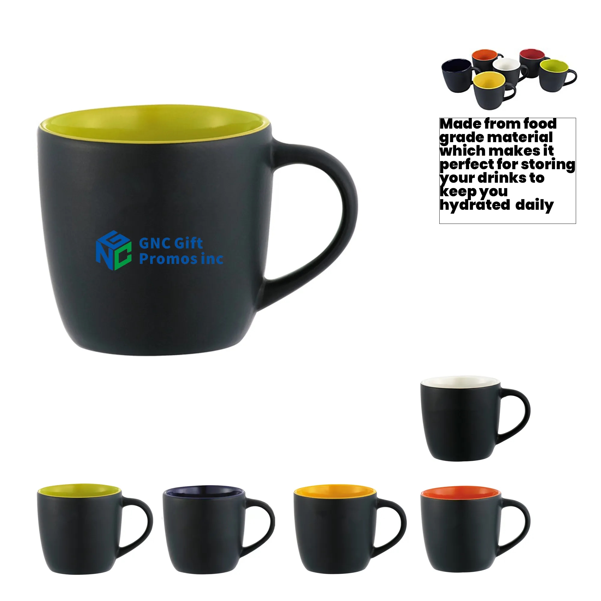 12OZ Two Color Ceramic Mug 3