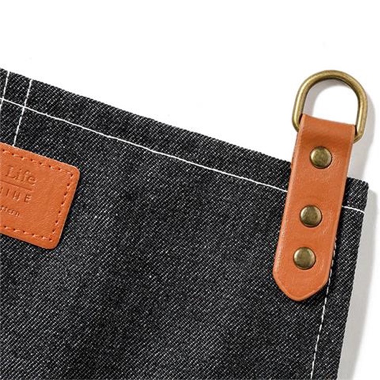 Adjustable Bibbed Denim Apron 3
