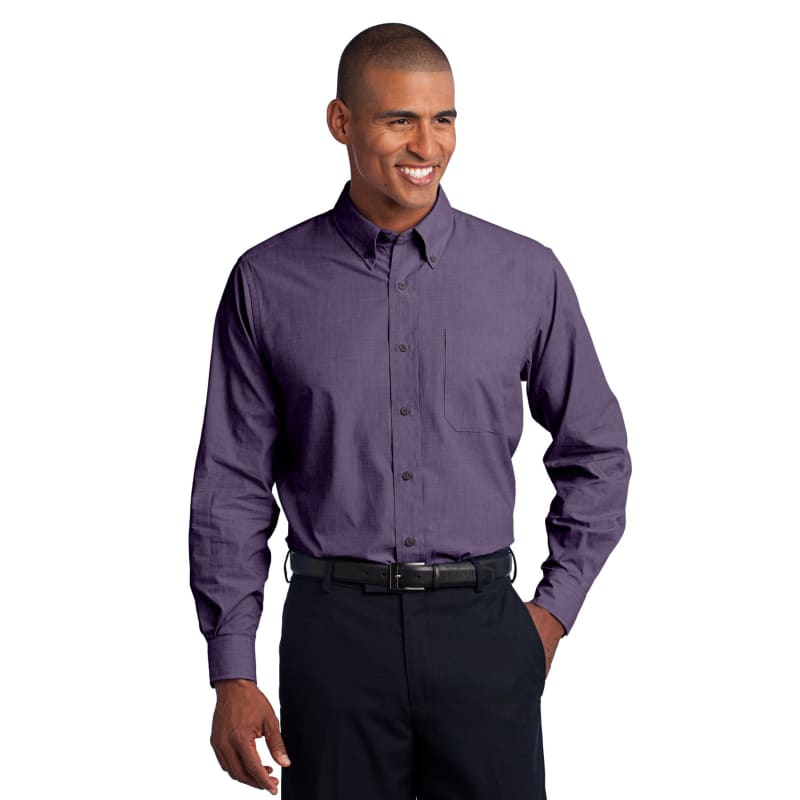 Port Authority Crosshatch Easy Care Shirt. 19