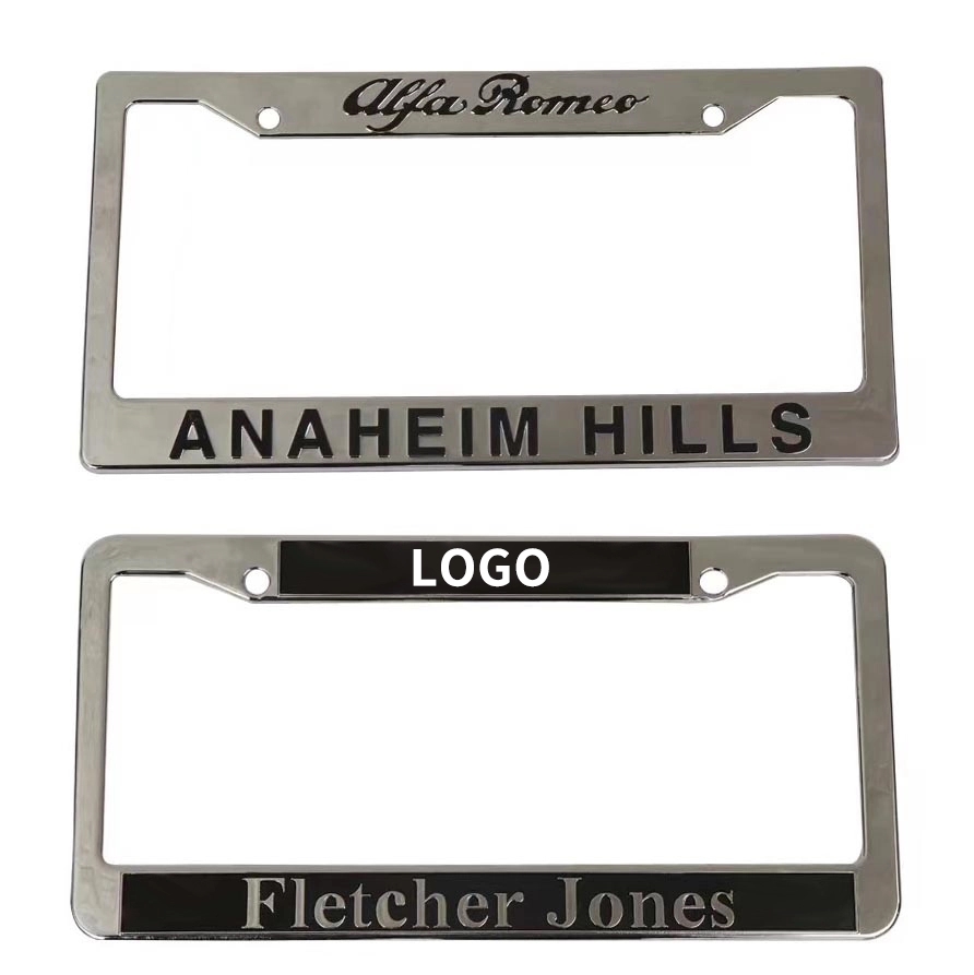 ABS 3D License Plate Frame 3