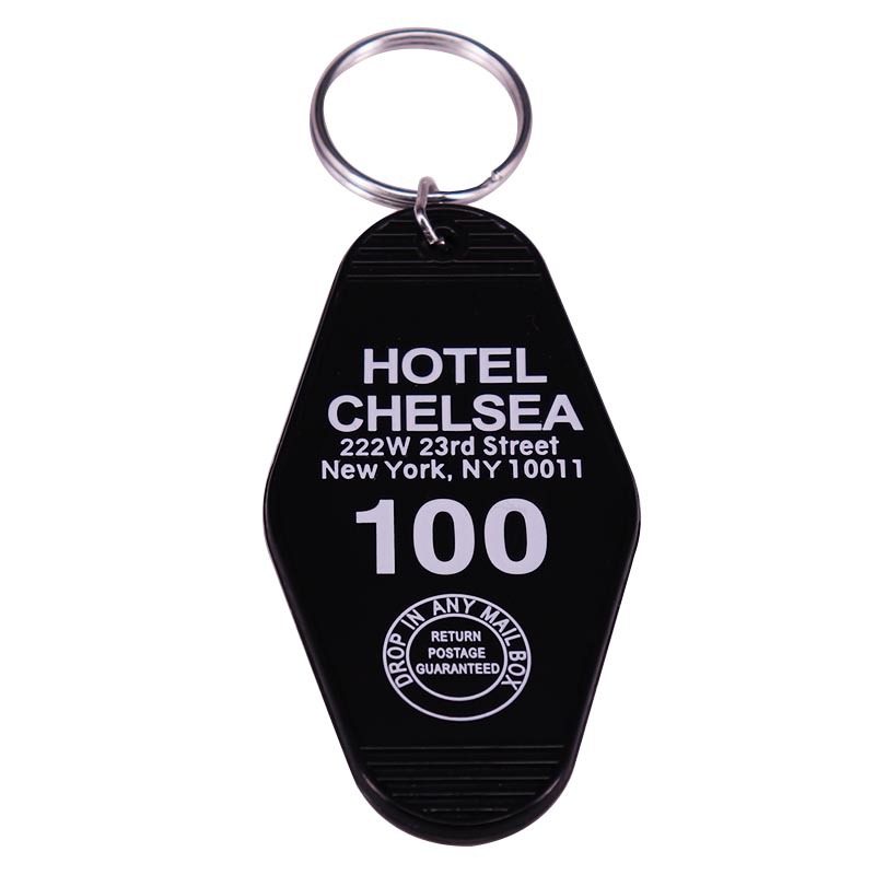 Vintage ABS Hotel Motel Keychain 1