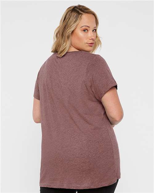 Women's Curvy Collection Fine Jersey Tee - 3816 13