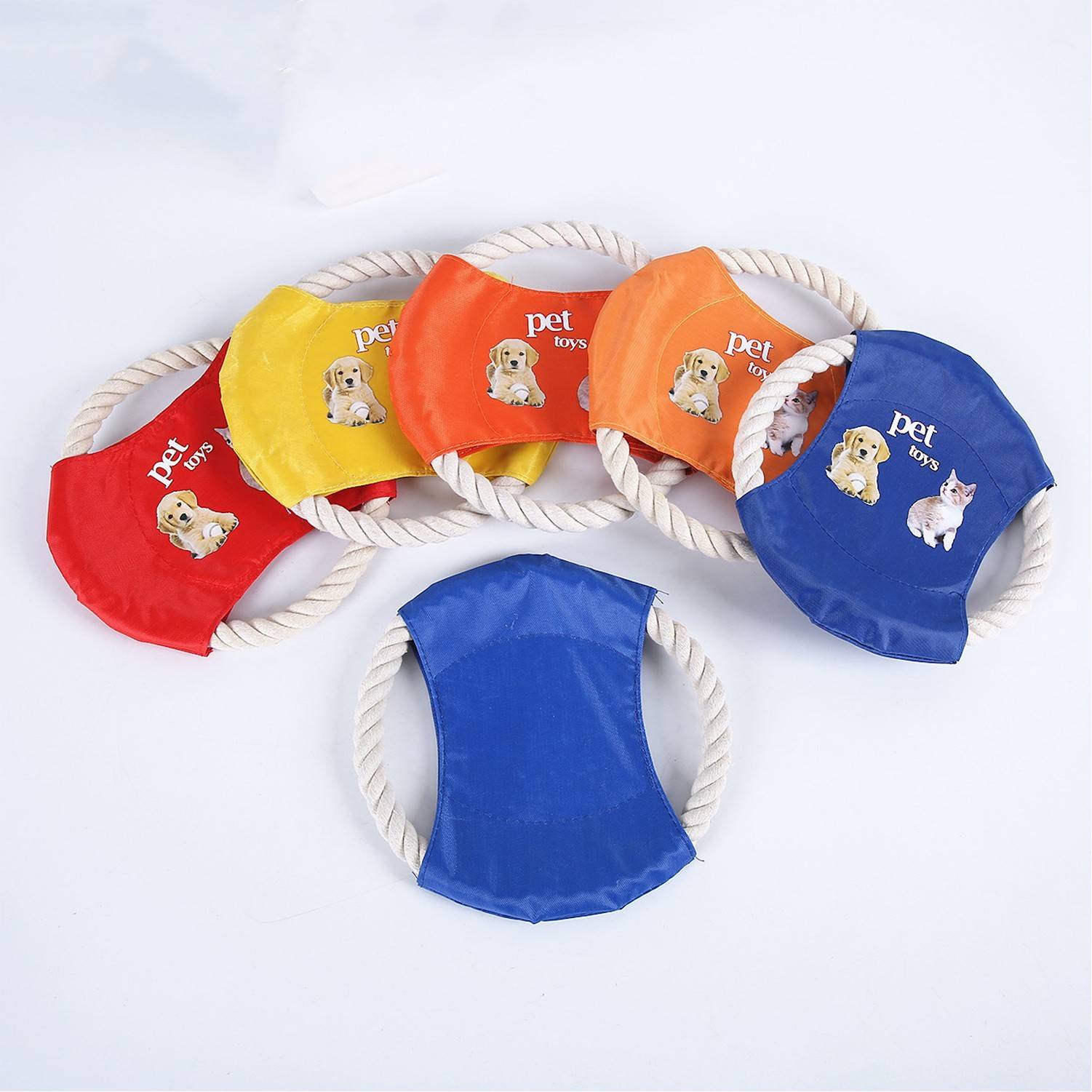 Pet Rope Flying Disc 1