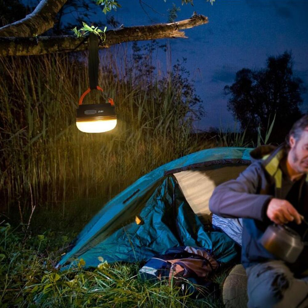 LED Tent Camping Lantern Lamp Light Flashlights USB Power 2