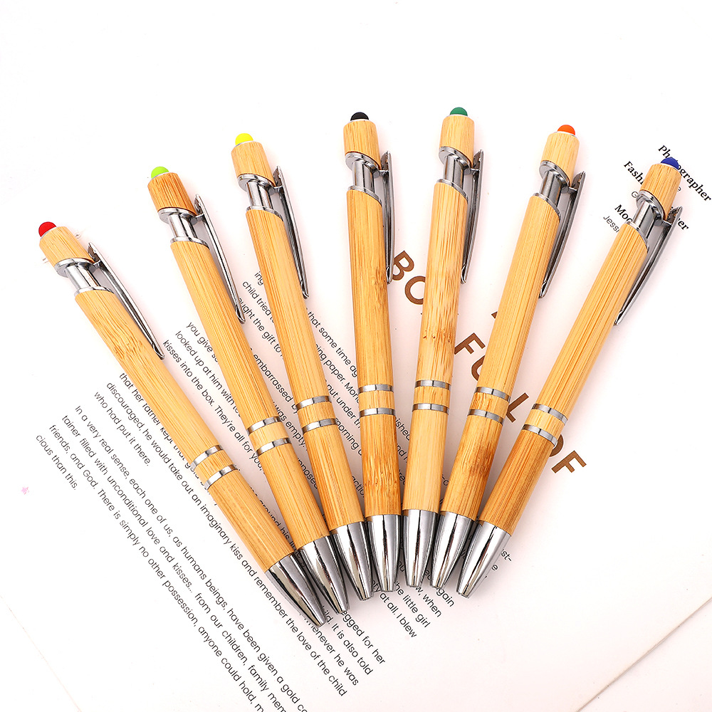 Carter Incline Bamboo Stylus Pen 4