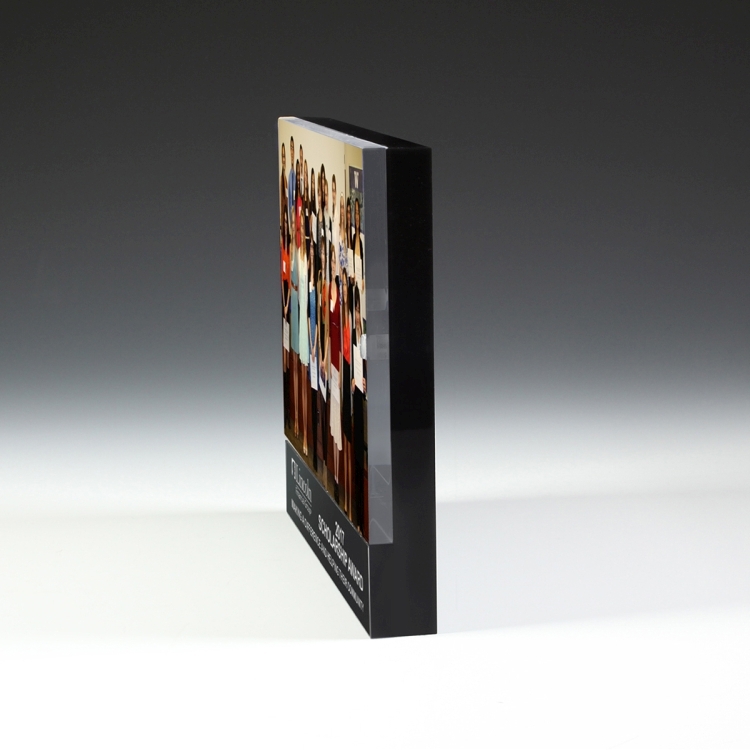 Acrylic Magnetic Frame - 4" x 6" Insert - Laser Engraved 3