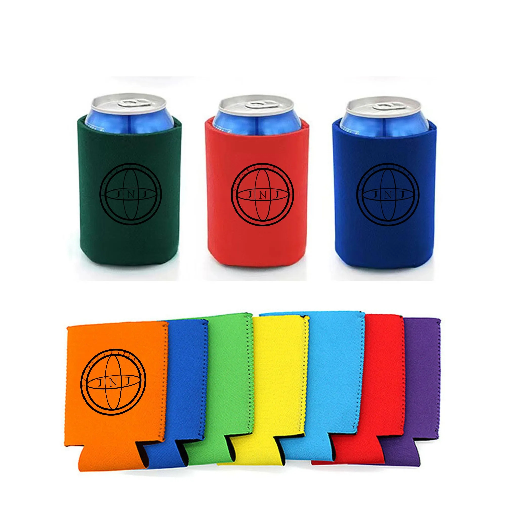 Beer Can Cooler, custom koozie with logo imprint 2
