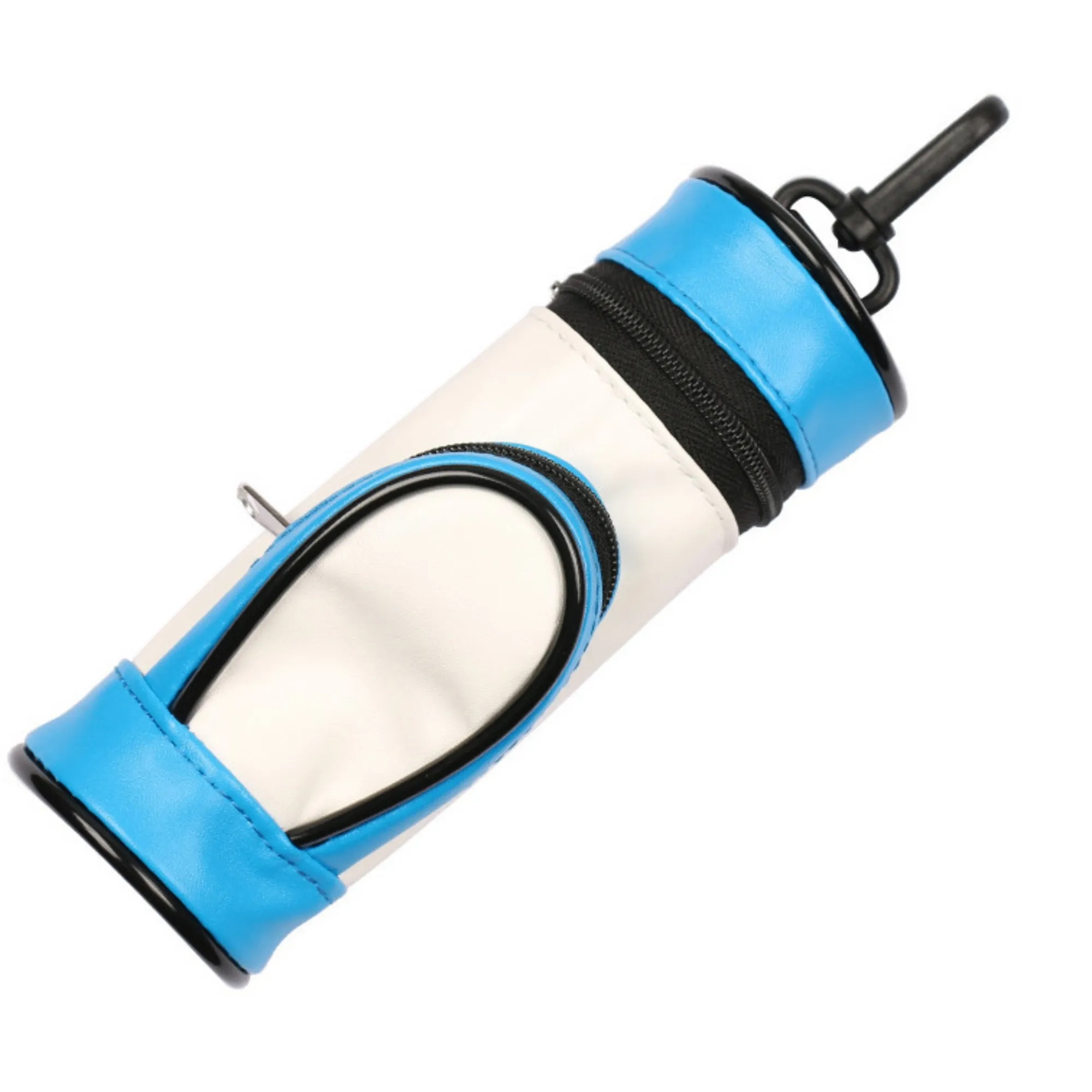 PU Golf Ball & Tee Pouch With Hook 4