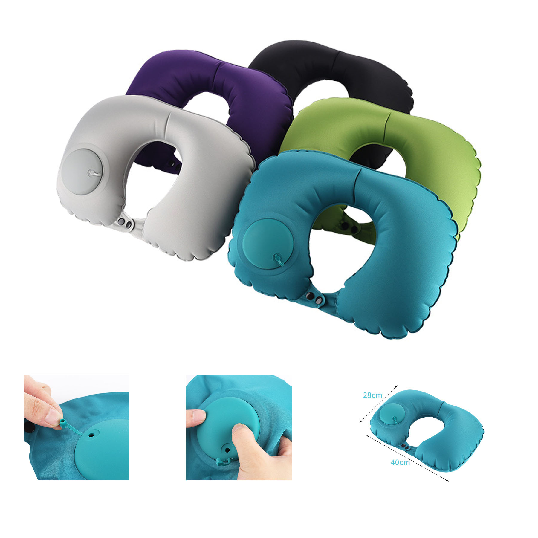 Self-inflating Neck Pillow 2