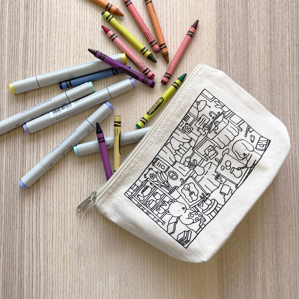 Canvas Personalized Pouch 3