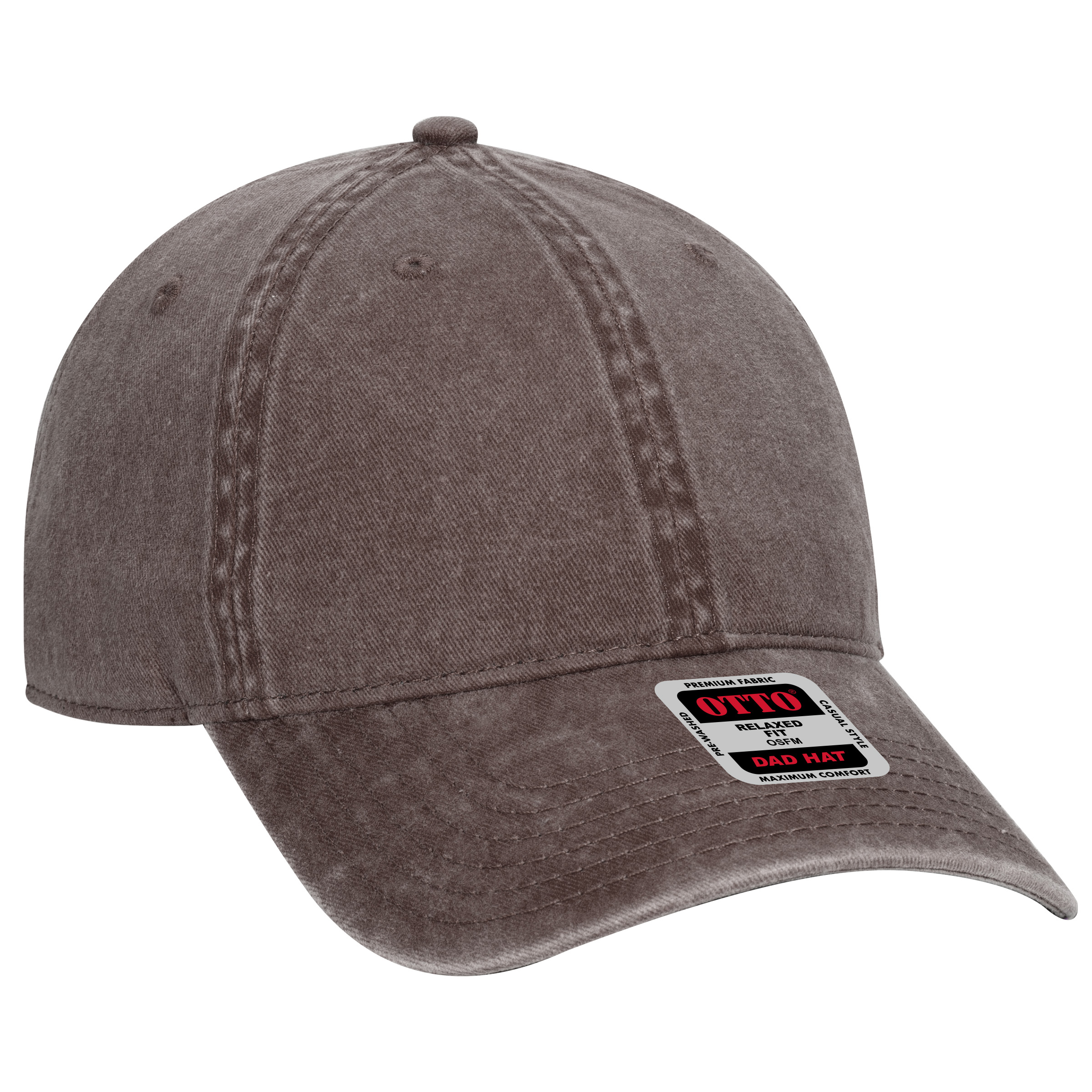 OTTO CAP 6 Panel Low Profile Dad Hat 7
