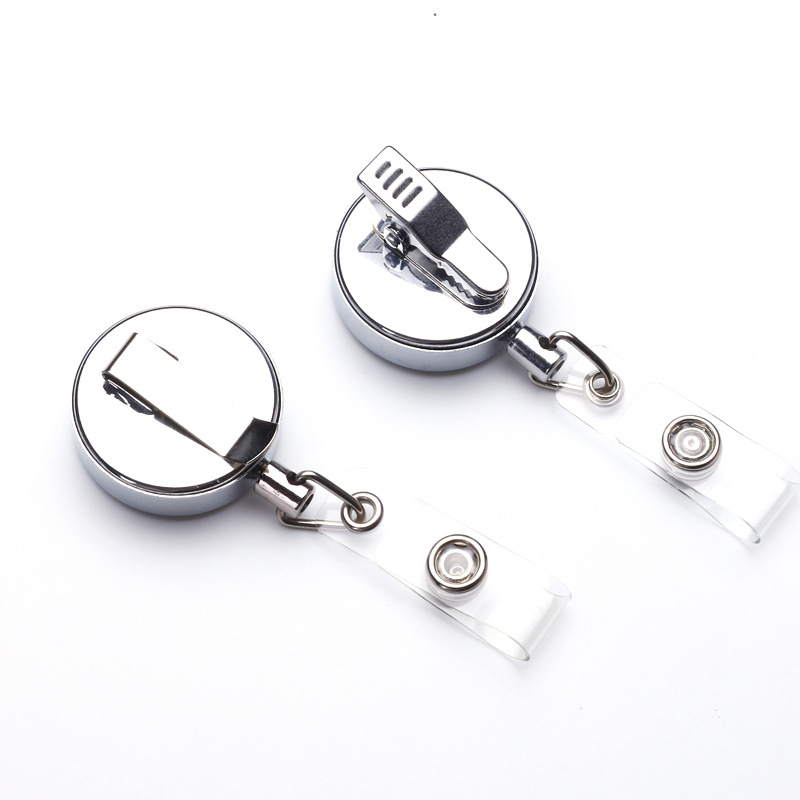 Metal Badge Reel with Alligator Clip 1