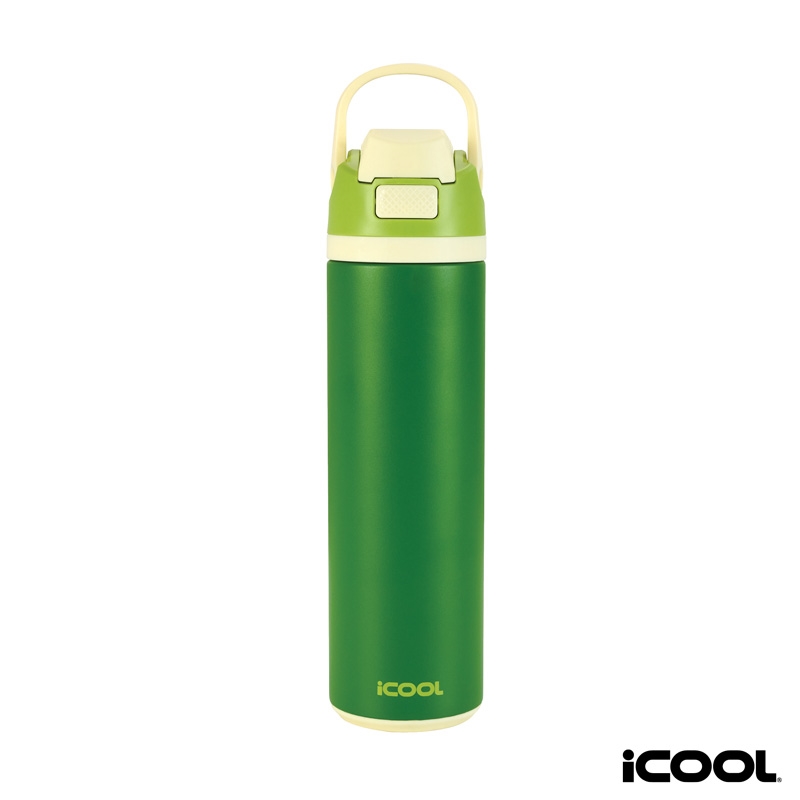 iCOOL® Manitou 24 oz. Double Wall, Recycled Stainless Steel Water Bottle 66