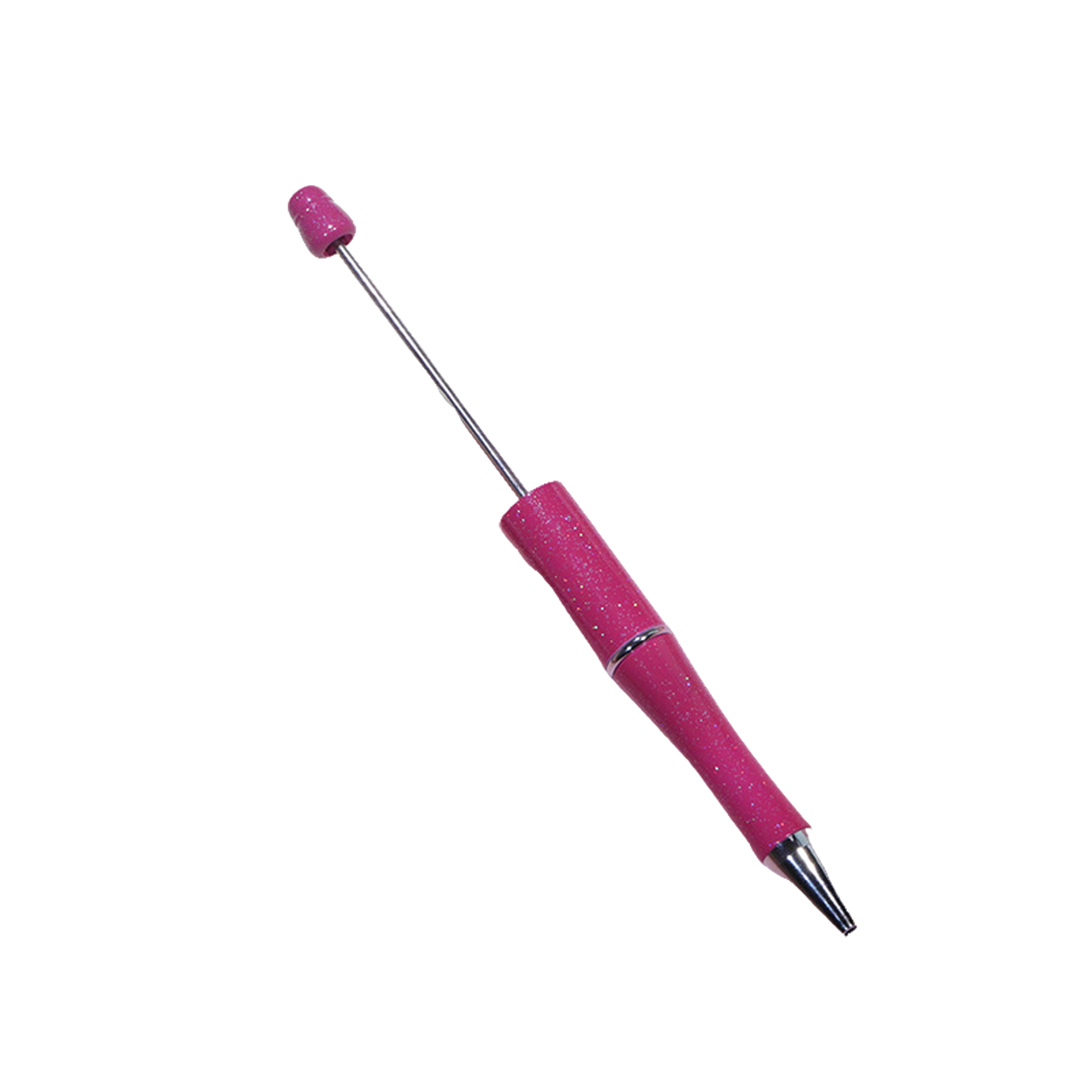 Plastic Metal Creative Ballpoint Pen For Do It Yourself Bead Attachment 1